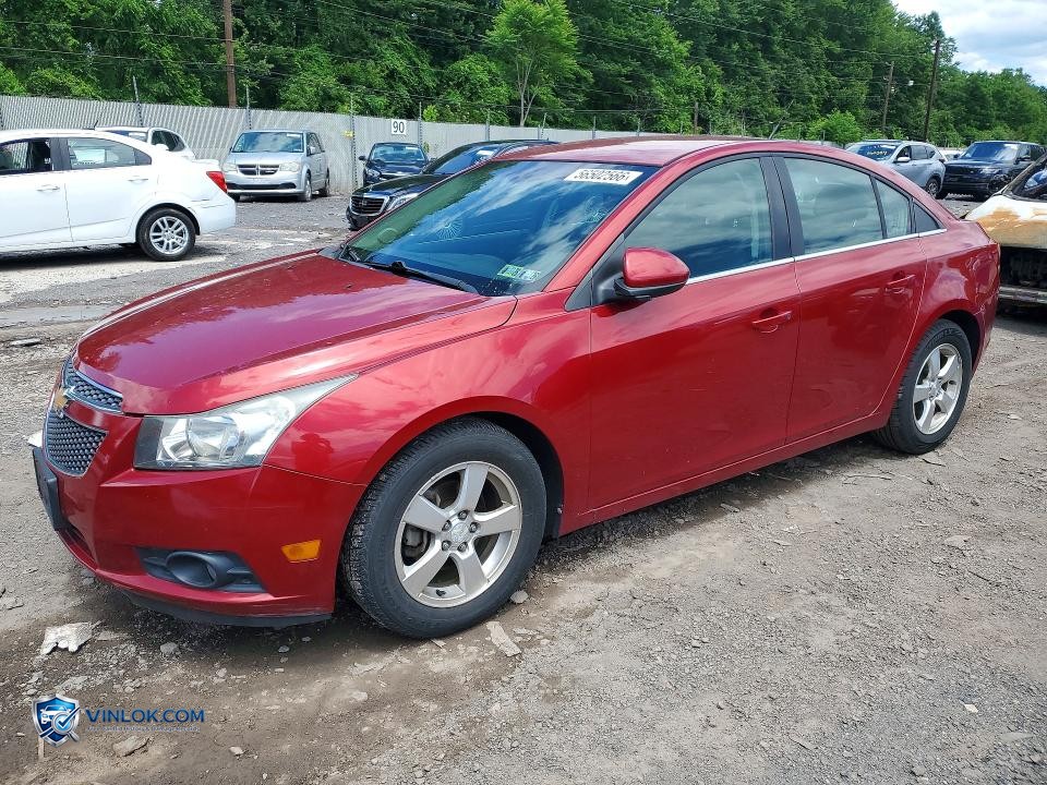 2012 CHEVROLET CRUZE LT – Lot 56502566 auction photo