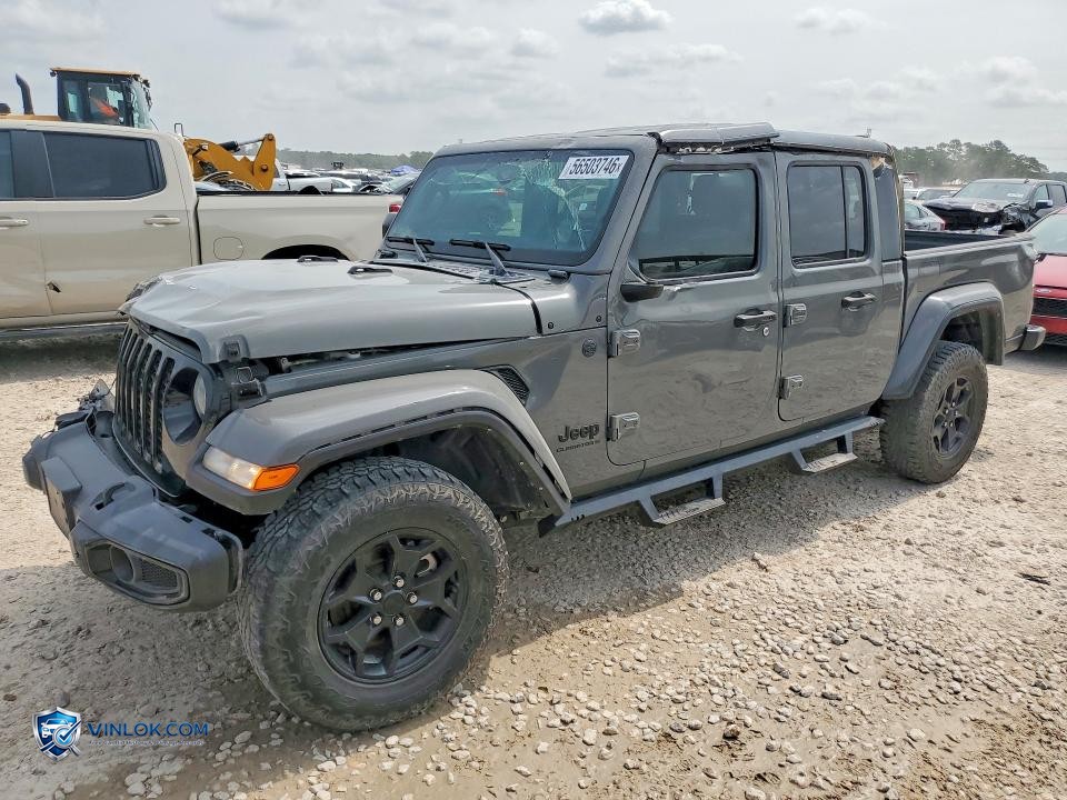 2023 JEEP GLADIATOR SPORT – Lot 56503746 auction photo