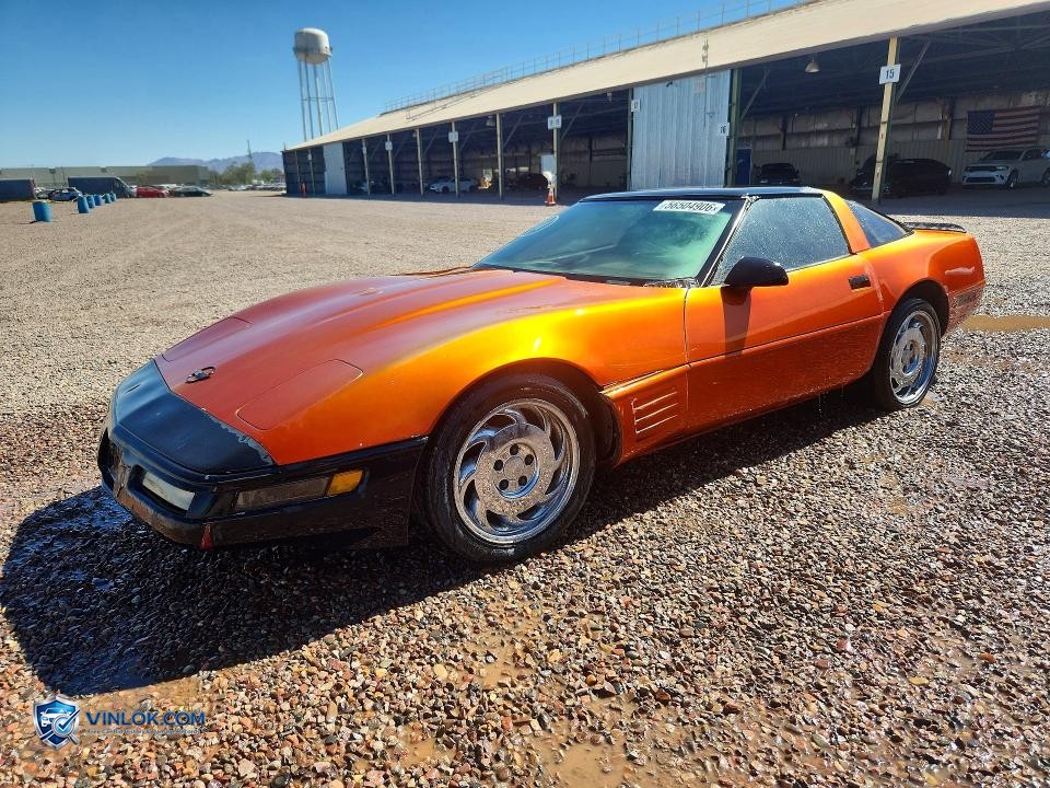 1991 CHEVROLET CORVETTE – Lot 56504906 auction photo