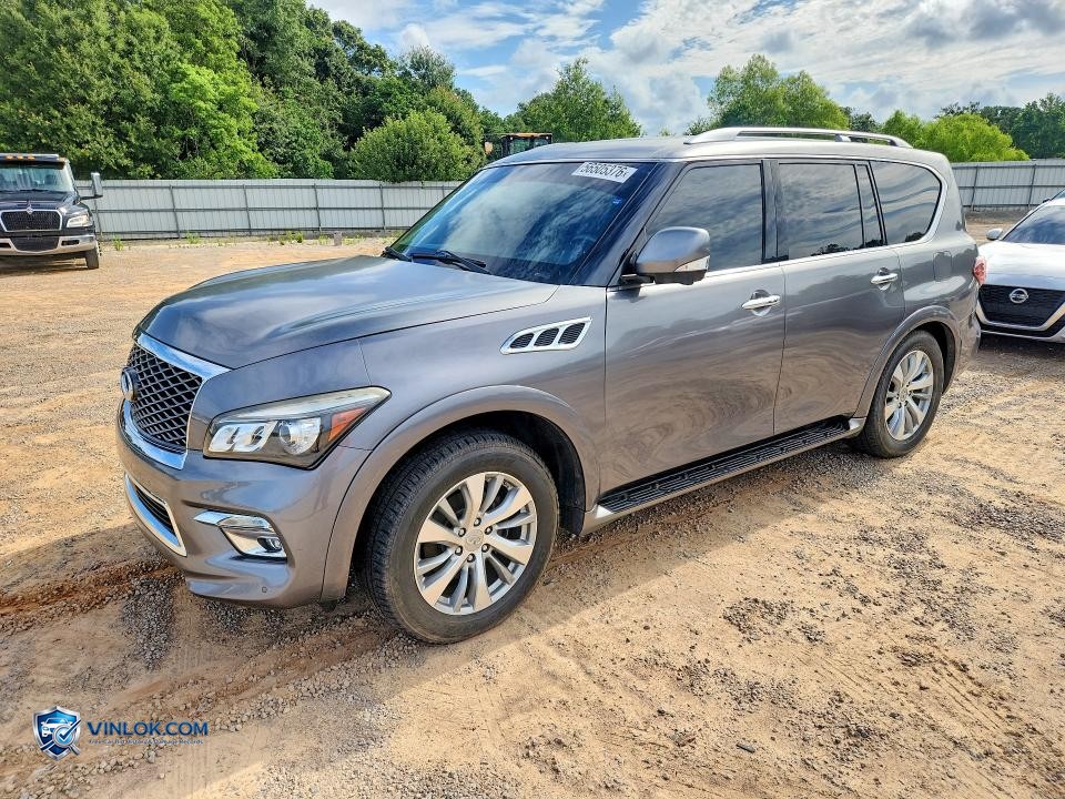 2016 INFINITI QX80 BASE – Lot 56505376 auction photo