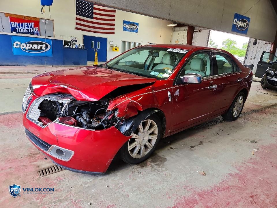 2010 LINCOLN MKZ – Lot 56505566 auction photo