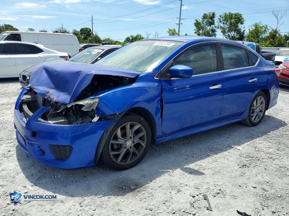 2014 NISSAN SENTRA SR – Lot 56505766 auction photo