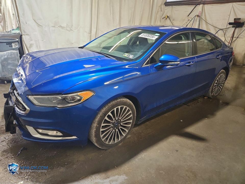 2018 FORD FUSION TITANIUM – Lot 56506056 auction photo