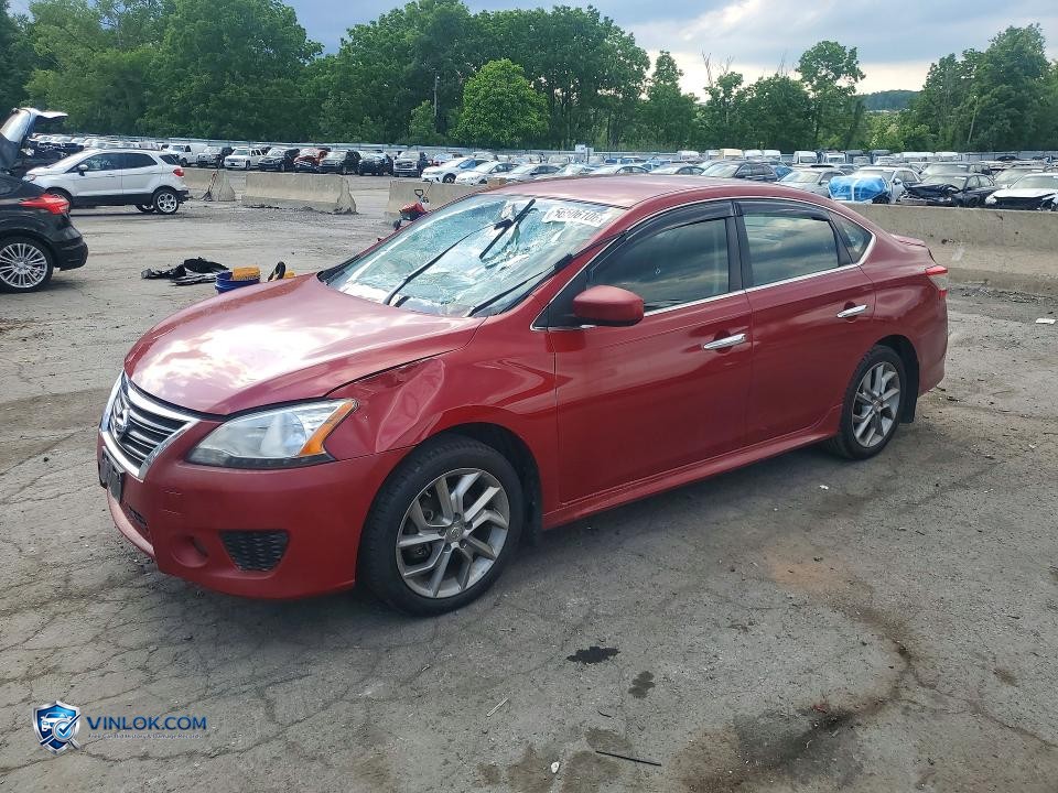 2013 NISSAN SENTRA S – Lot 56506106 auction photo
