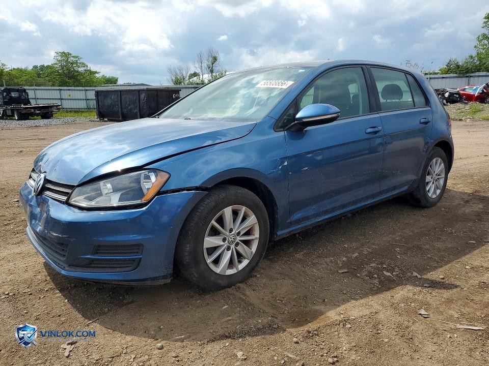 2016 VOLKSWAGEN GOLF S – Lot 56508856 auction photo