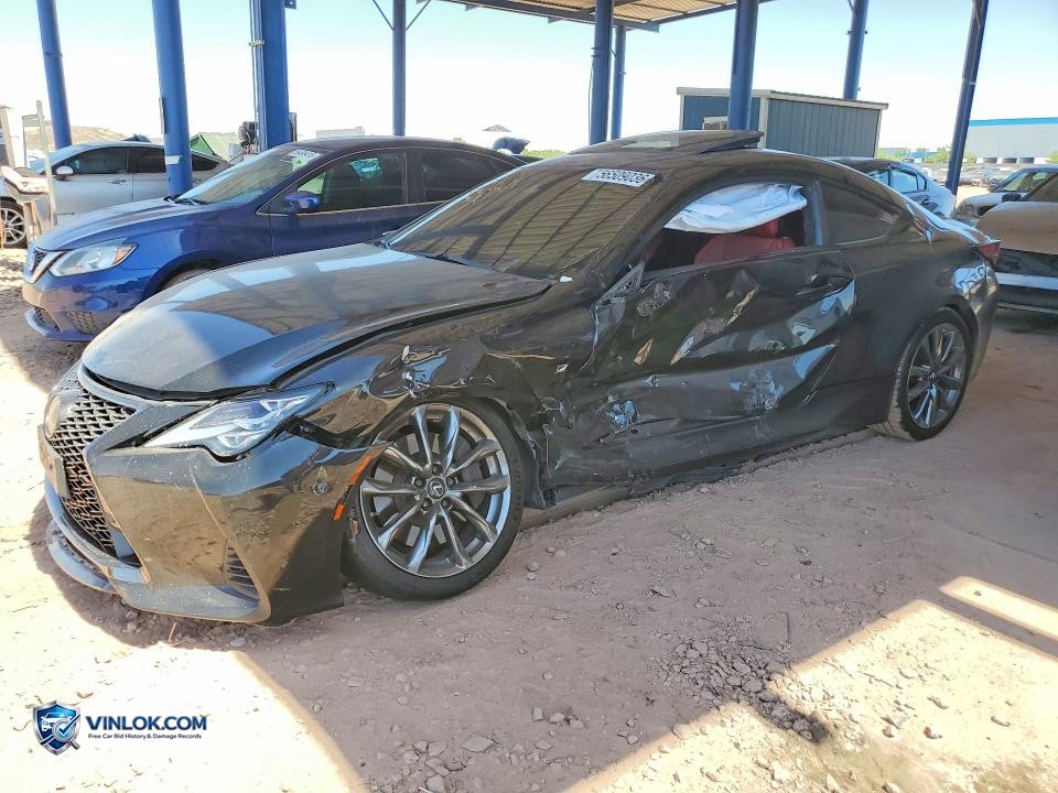 2022 LEXUS RC 350 F SPORT – Lot 56509036 auction photo