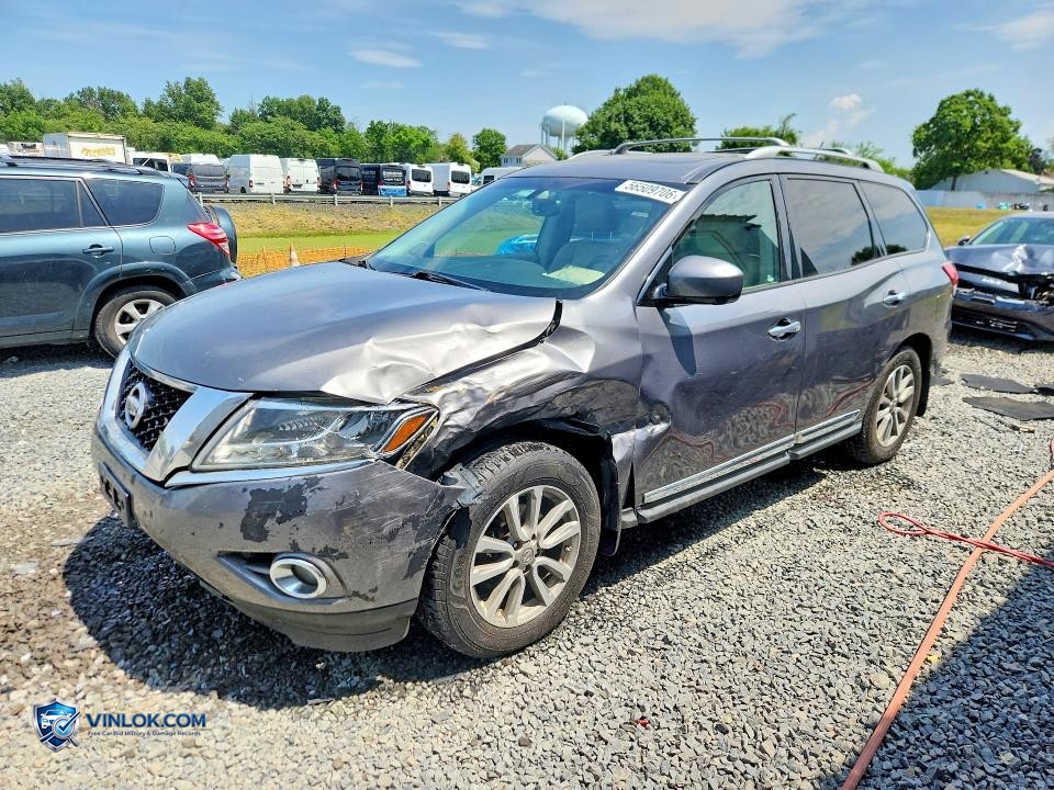 2016 NISSAN PATHFINDER SL – Lot 56509706 auction photo