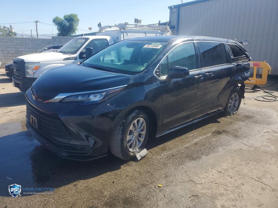2025 TOYOTA SIENNA LE – Lot 56510566 auction photo