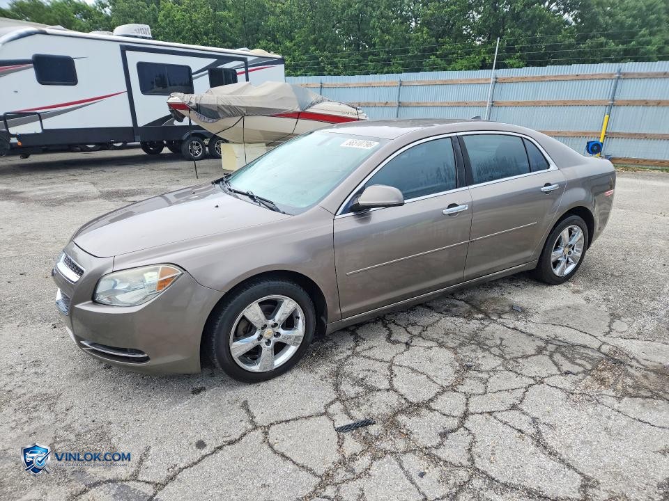 2012 CHEVROLET MALIBU 2LT – Lot 56510796 auction photo