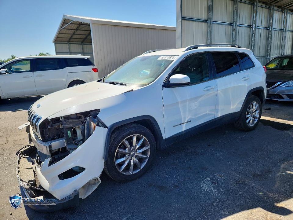 2016 JEEP CHEROKEE LIMITED – Lot 56510876 auction photo
