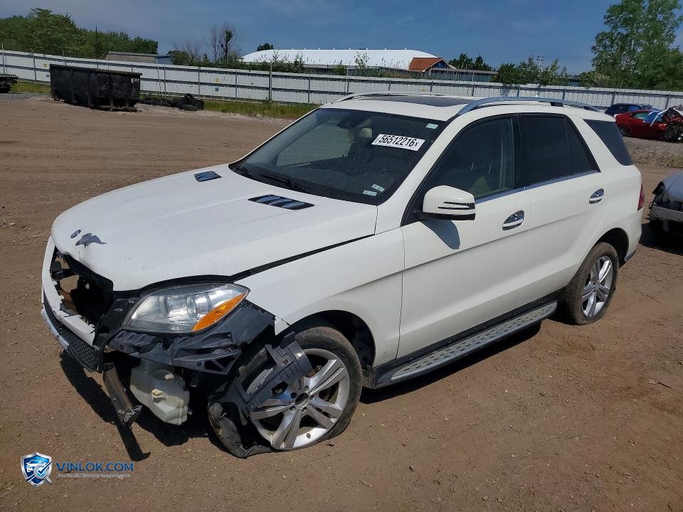2013 MERCEDES-BENZ ML 350 4MATIC – Lot 56512216 auction photo