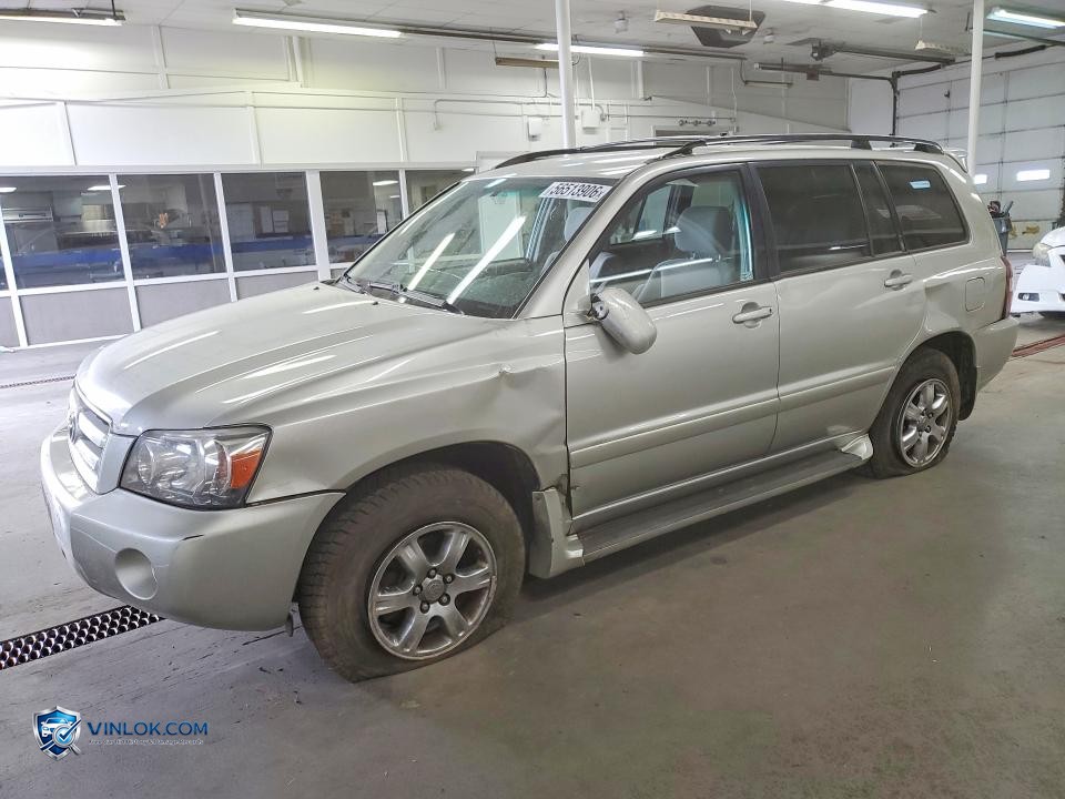 2005 TOYOTA HIGHLANDER LIMITED – Lot 56513906 auction photo
