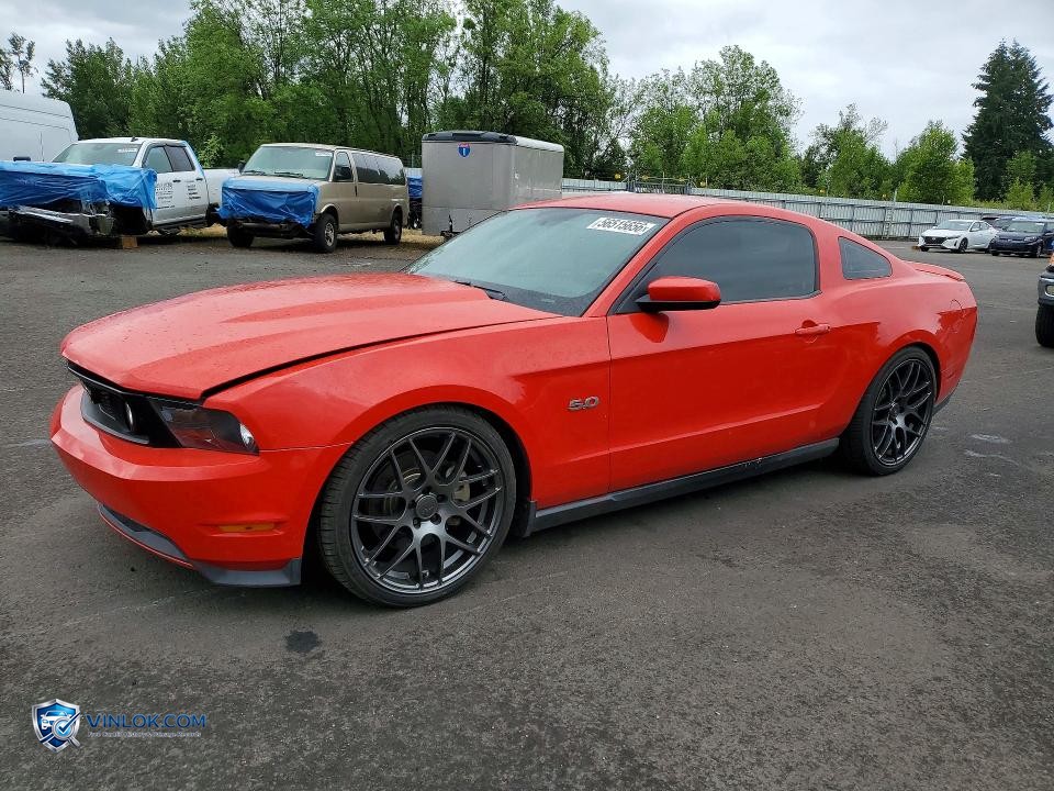 2012 FORD MUSTANG GT – Lot 56515656 auction photo