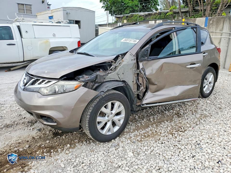 2014 NISSAN MURANO SV – Lot 56515716 auction photo