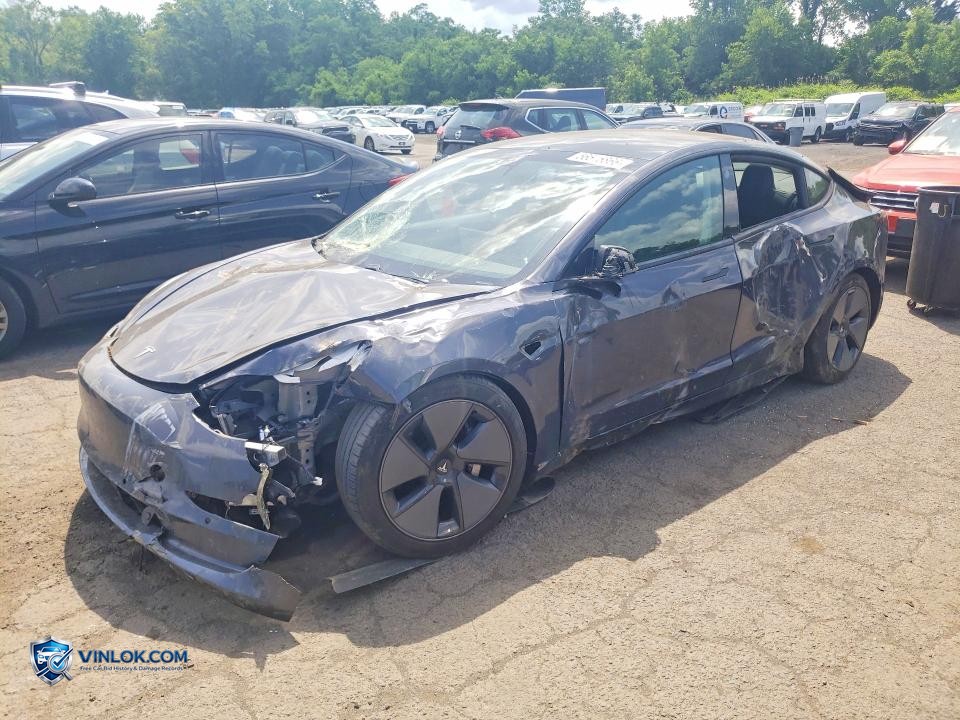 2021 TESLA MODEL 3 – Lot 56515866 auction photo