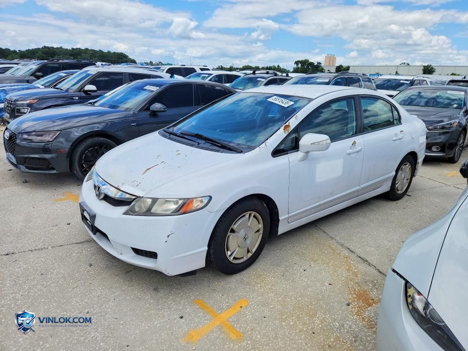 2010 HONDA CIVIC HYBRID – Lot 56516436 auction photo