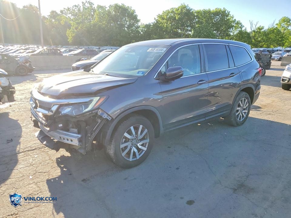 2020 HONDA PILOT EXL – Lot 56516556 auction photo