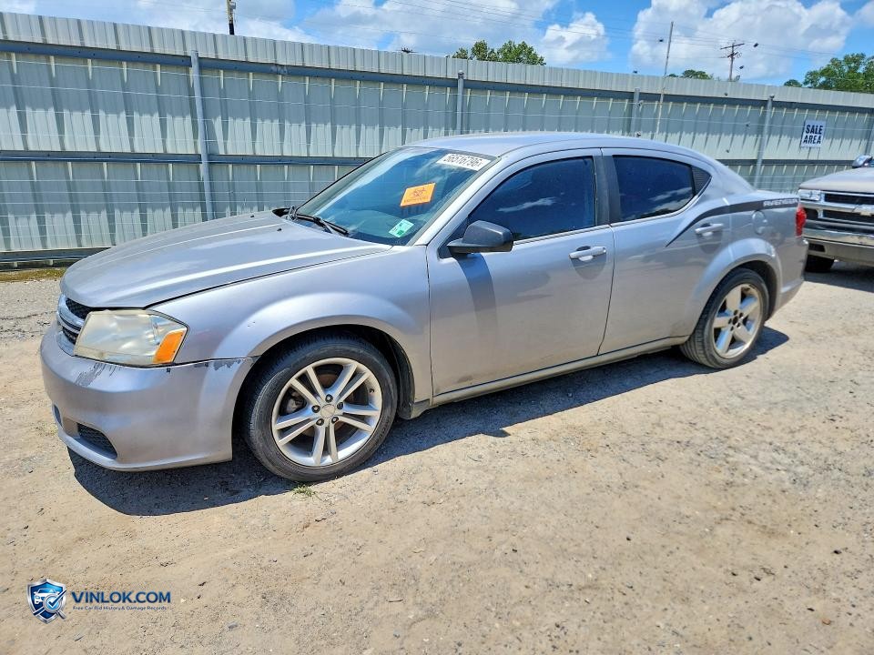2013 DODGE AVENGER SE – Lot 56516796 auction photo