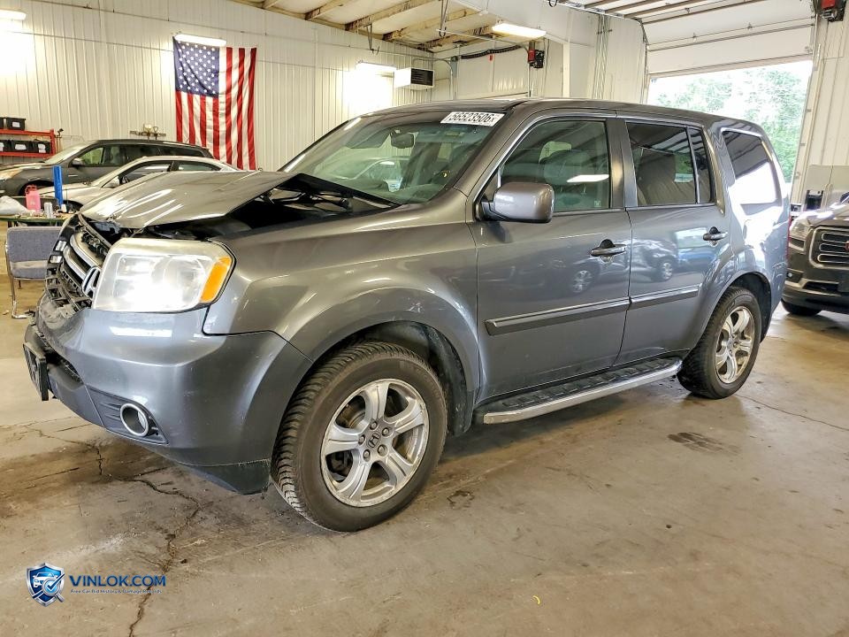 2012 HONDA PILOT EXL – Lot 56523506 auction photo