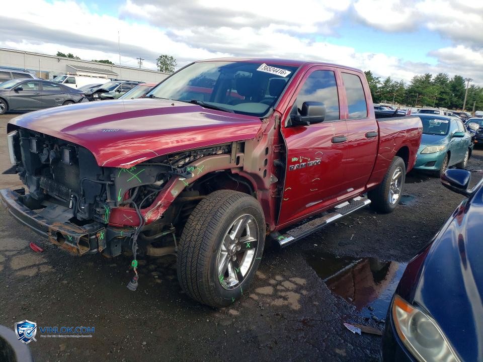 2012 DODGE RAM 1500 ST – Lot 56524416 auction photo