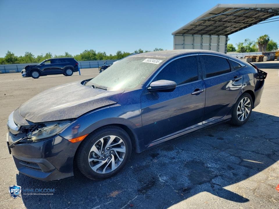 2017 HONDA CIVIC EX – Lot 56524636 auction photo
