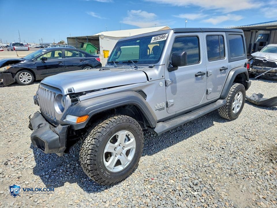 2019 JEEP WRANGLER UNLIMITED SPORT – Lot 56525966 auction photo