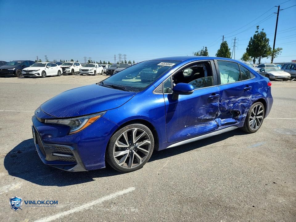 2020 TOYOTA COROLLA SE – Lot 56526666 auction photo