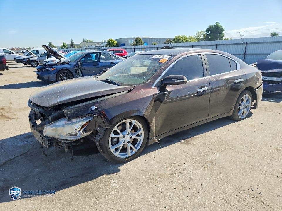 2014 NISSAN MAXIMA 3.5 SV – Lot 56527056 auction photo