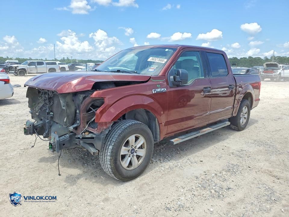 2016 FORD F150 SUPERCREW – Lot 56527666 auction photo