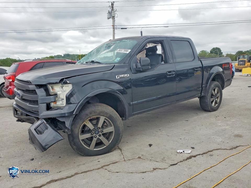 2015 FORD F150 SUPERCREW – Lot 56527906 auction photo