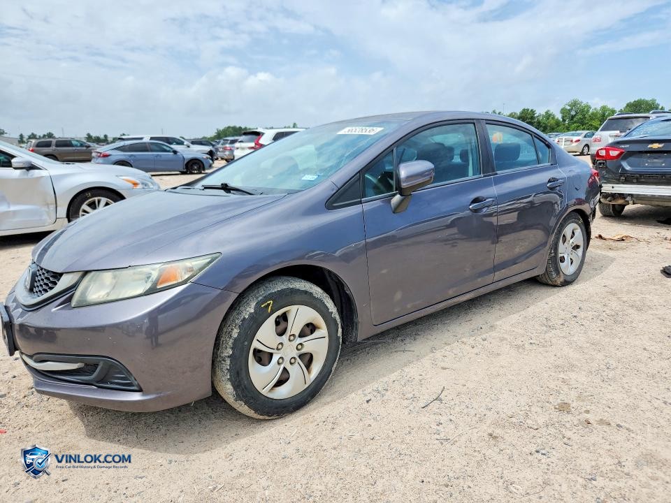 2015 HONDA CIVIC LX – Lot 56528536 auction photo