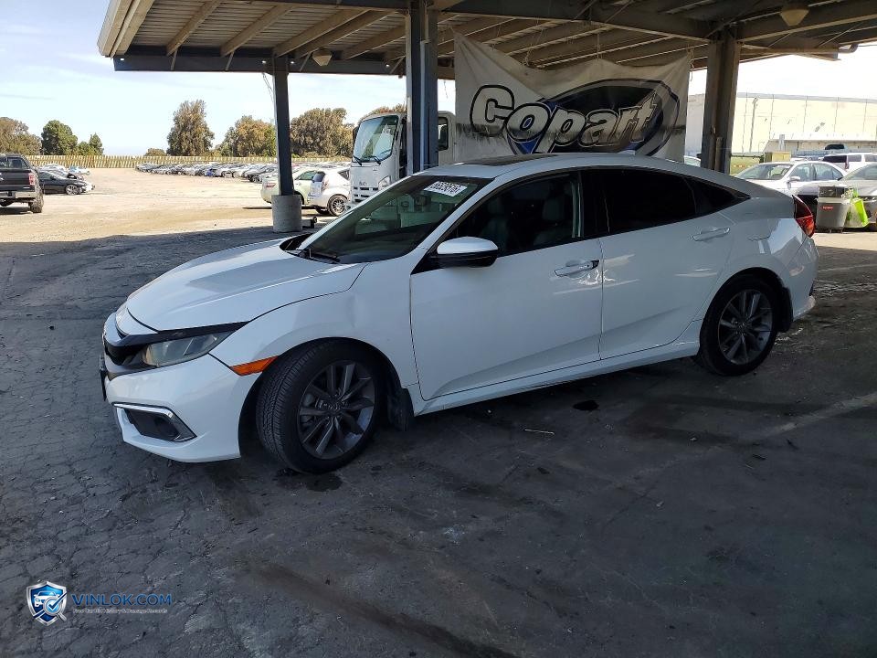 2019 HONDA CIVIC EXL – Lot 56529516 auction photo