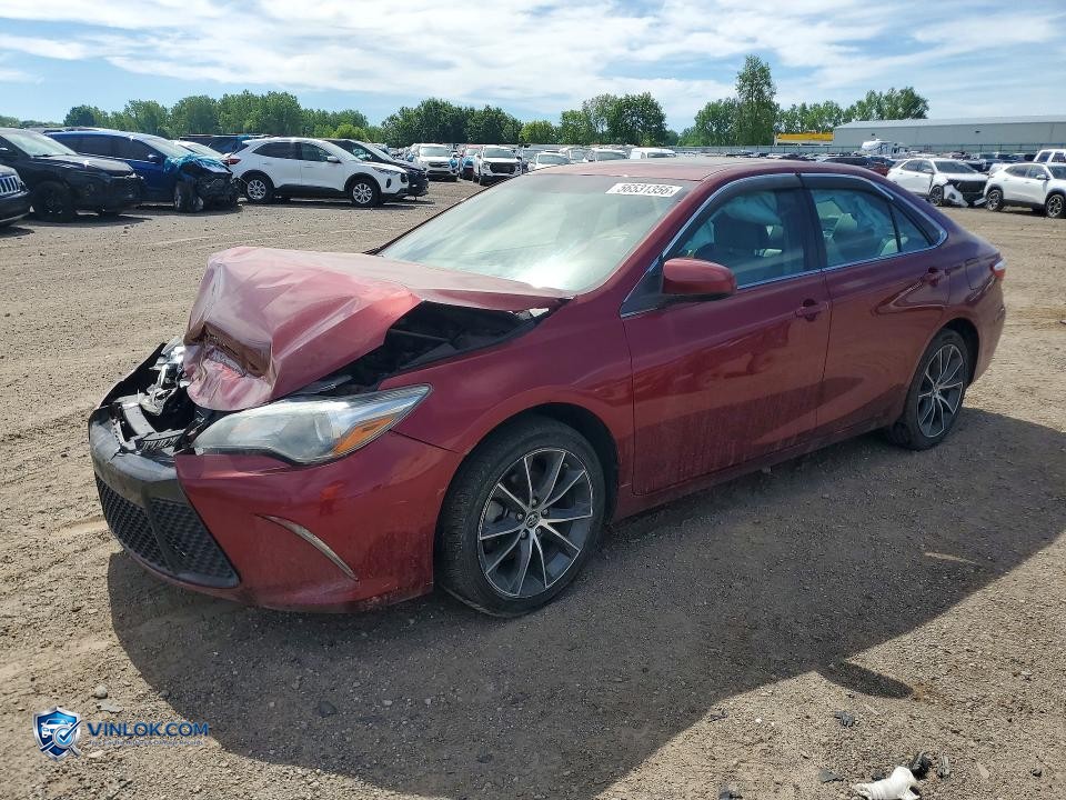 2015 TOYOTA CAMRY XSE – Lot 56531356 auction photo