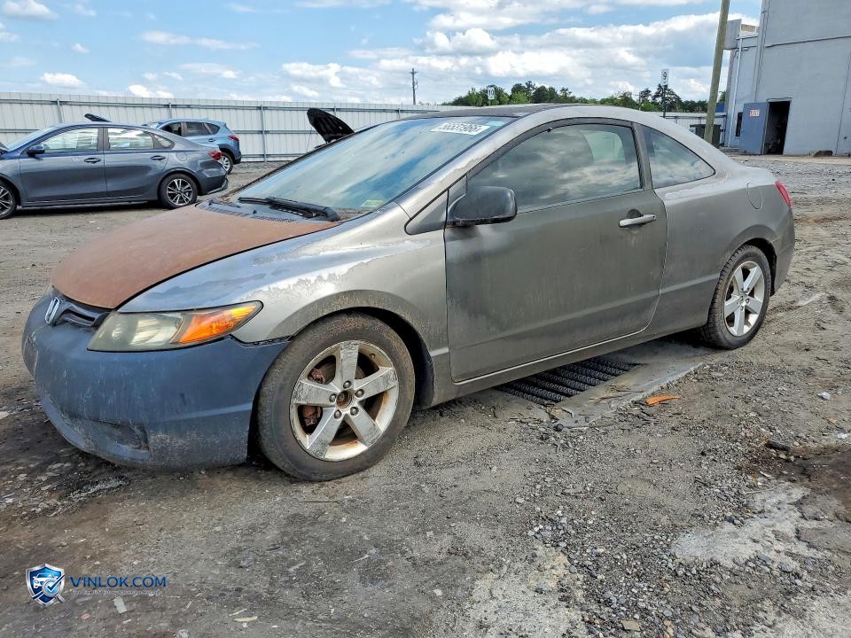 2008 HONDA CIVIC EX – Lot 56531966 auction photo