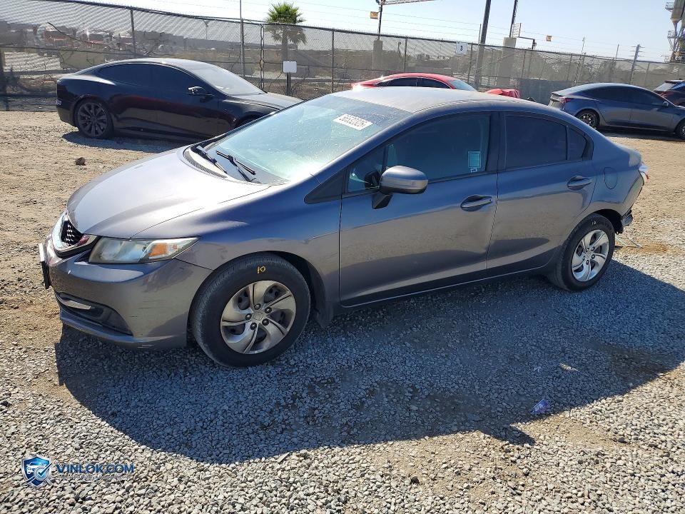 2014 HONDA CIVIC LX – Lot 56532326 auction photo