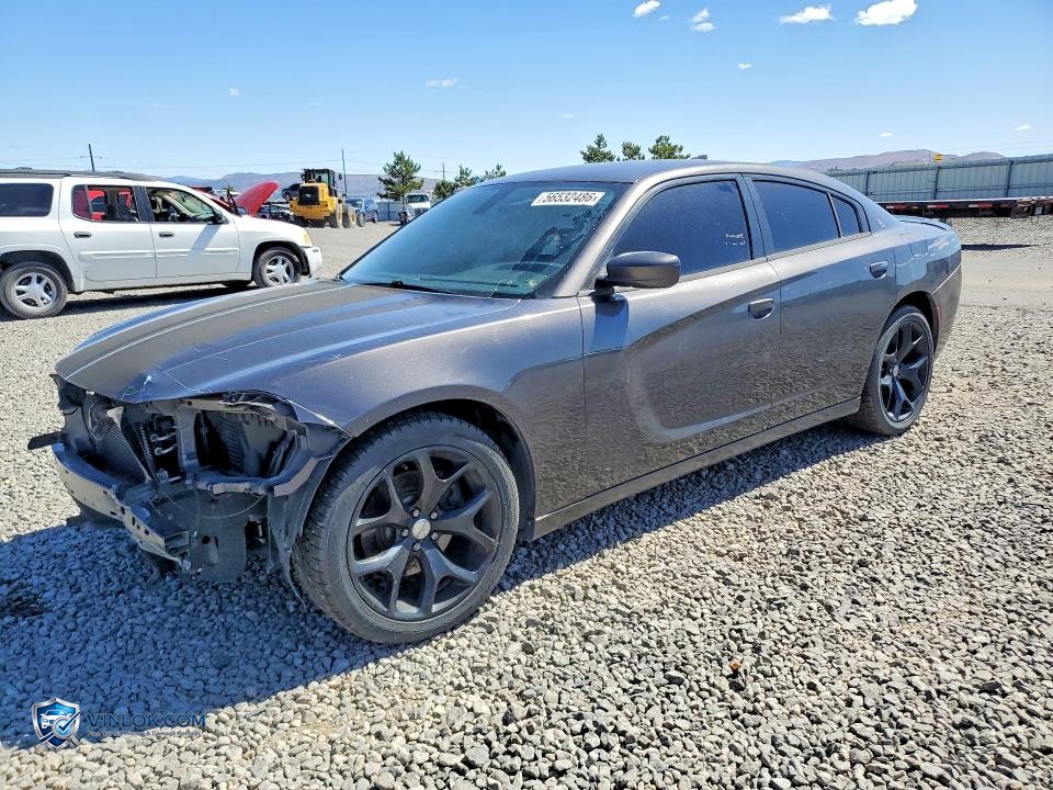 2016 DODGE CHARGER R – Lot 56532486 auction photo