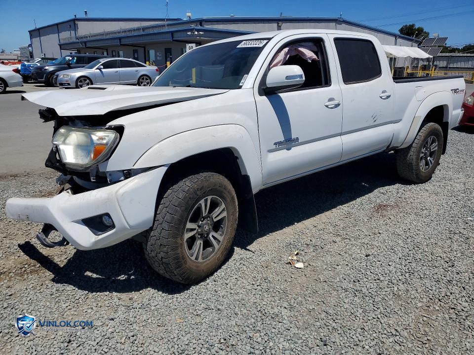 2015 TOYOTA TACOMA DOUBLE CAB PRERUNNER LONG BED – Lot 56533026 auction photo