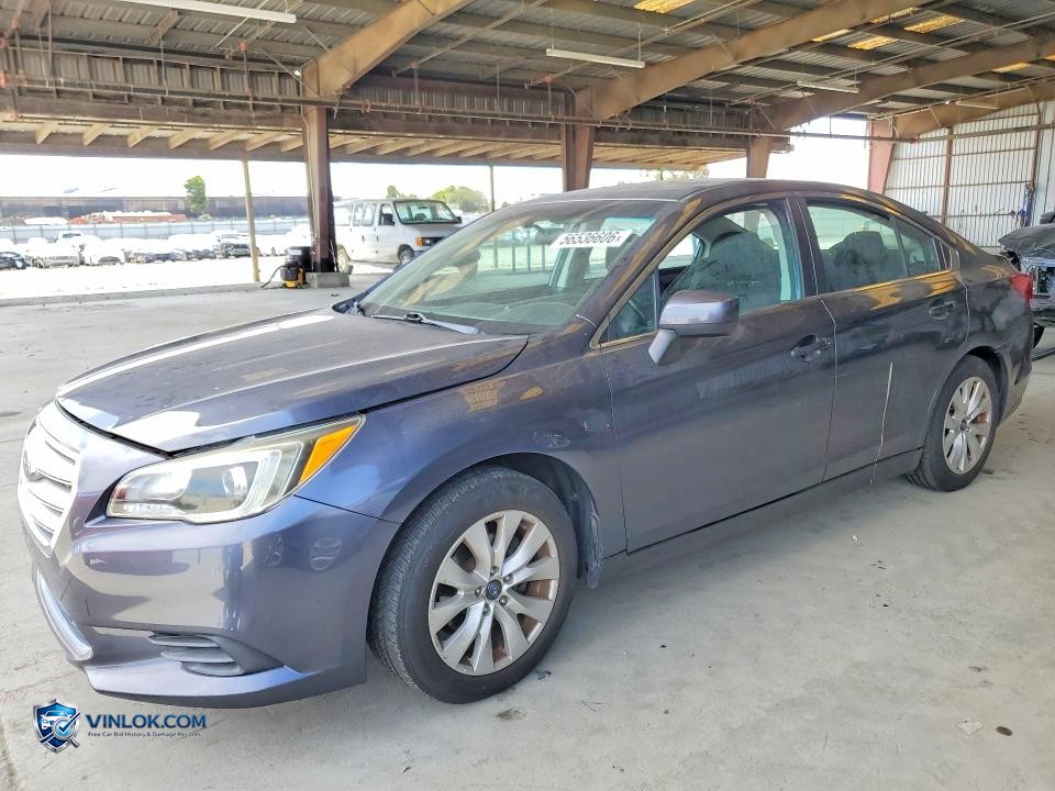 2016 SUBARU LEGACY 2.5I PREMIUM – Lot 56536606 auction photo