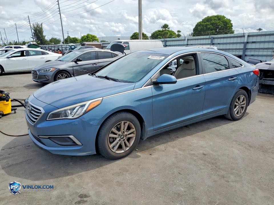 2016 HYUNDAI SONATA SE – Lot 56537236 auction photo