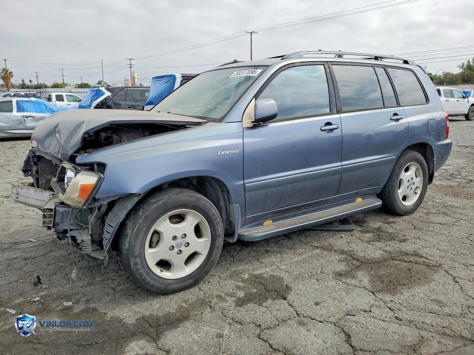 2005 TOYOTA HIGHLANDER – Lot 56537896 auction photo