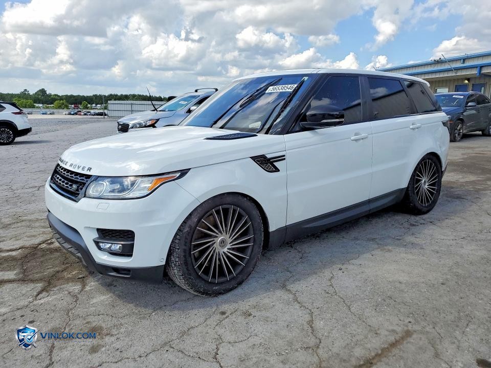 2016 LAND ROVER RANGE ROVER SPORT SC – Lot 56538546 auction photo