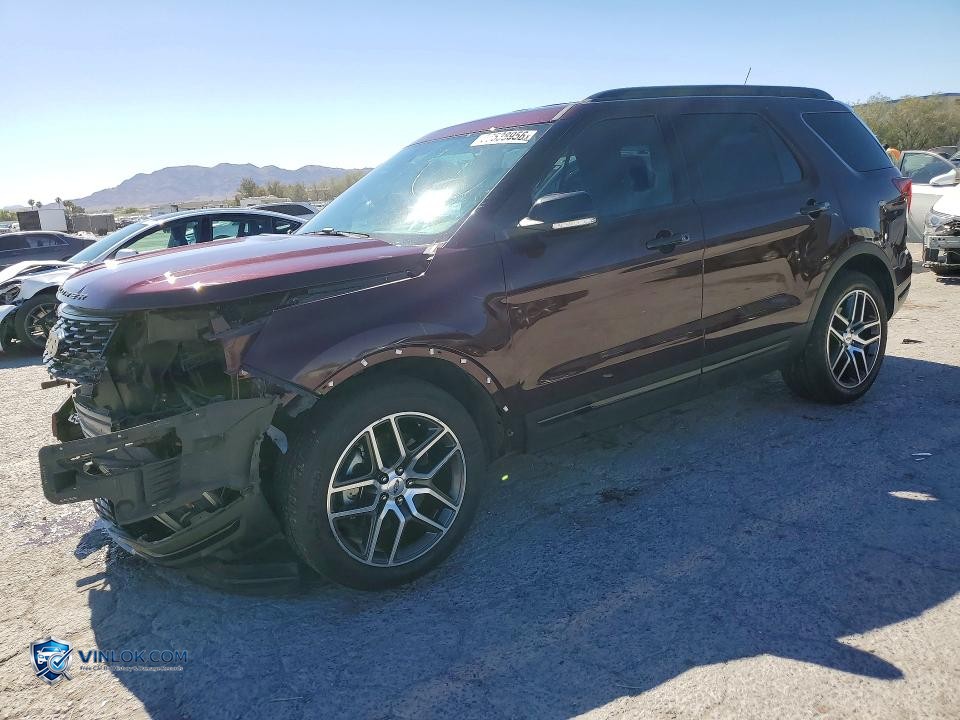 2018 FORD EXPLORER SPORT – Lot 56538956 auction photo