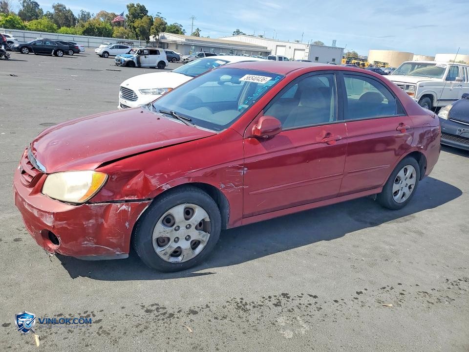 2004 KIA SPECTRA LX – Lot 56540436 auction photo
