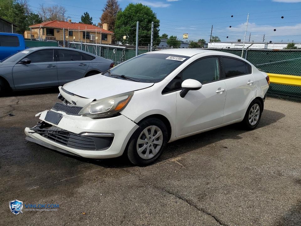 2016 KIA RIO LX – Lot 56541206 auction photo