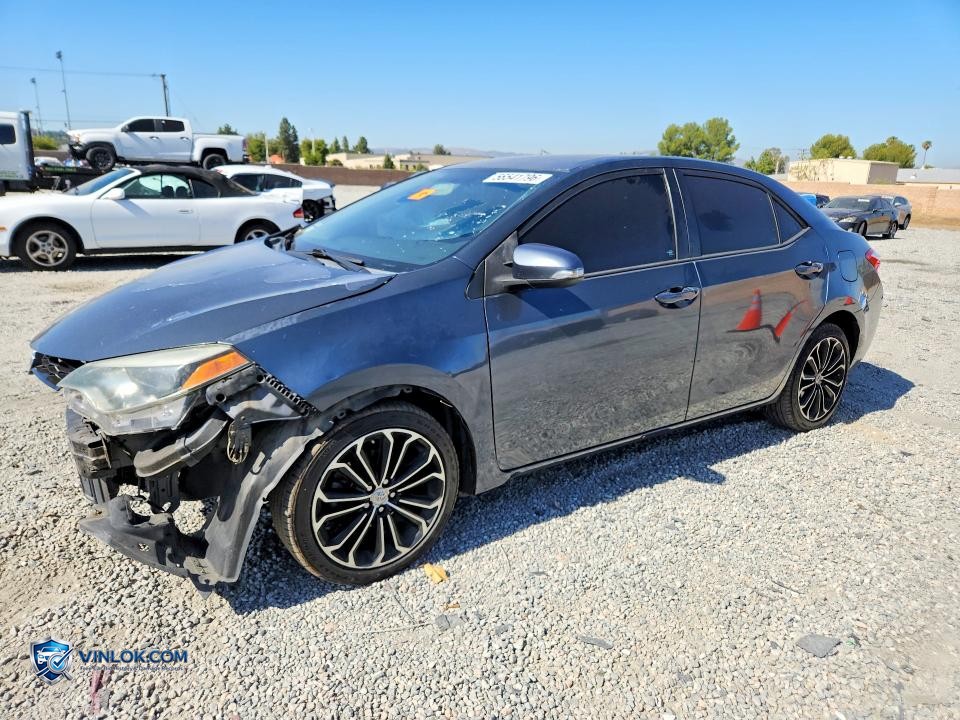 2016 TOYOTA COROLLA S PLUS – Lot 56541796 auction photo