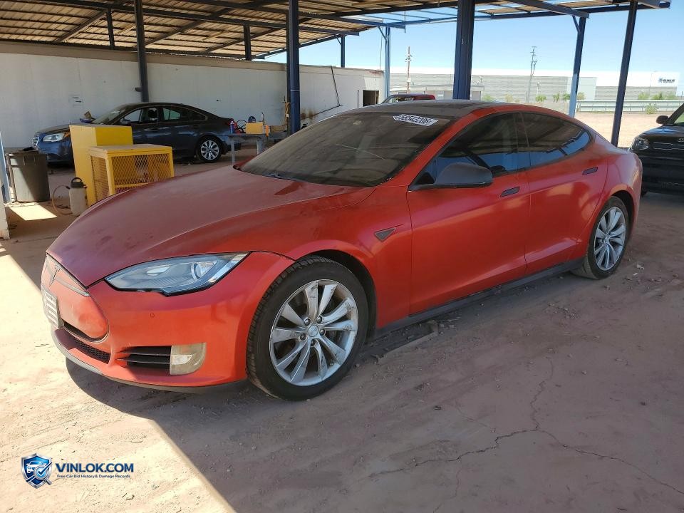 2013 TESLA MODEL S – Lot 56542206 auction photo