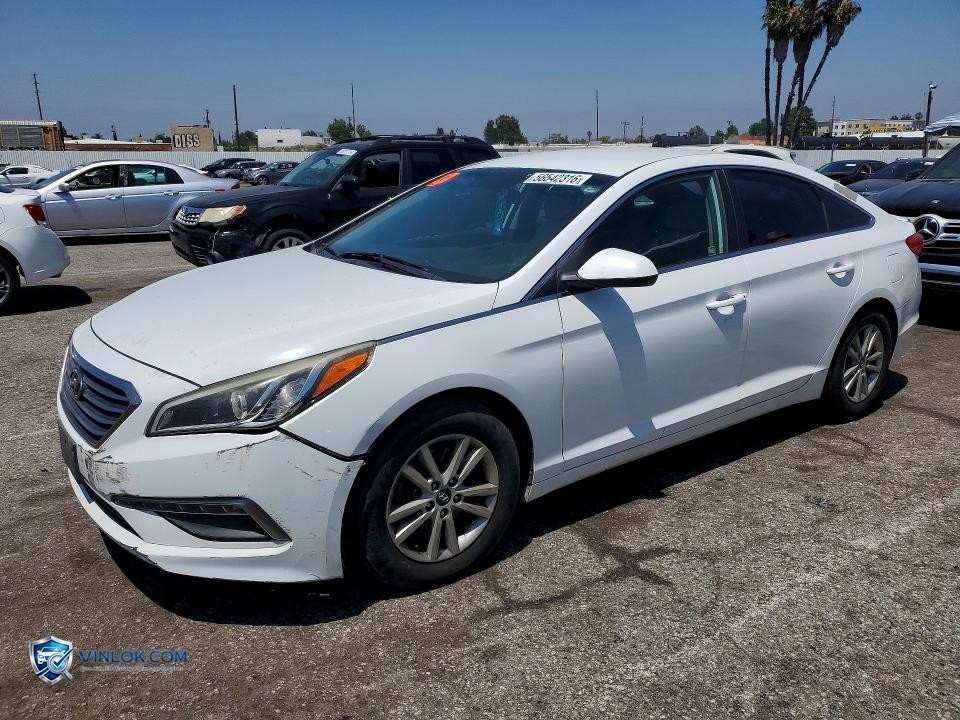 2015 HYUNDAI SONATA SE – Lot 56542316 auction photo