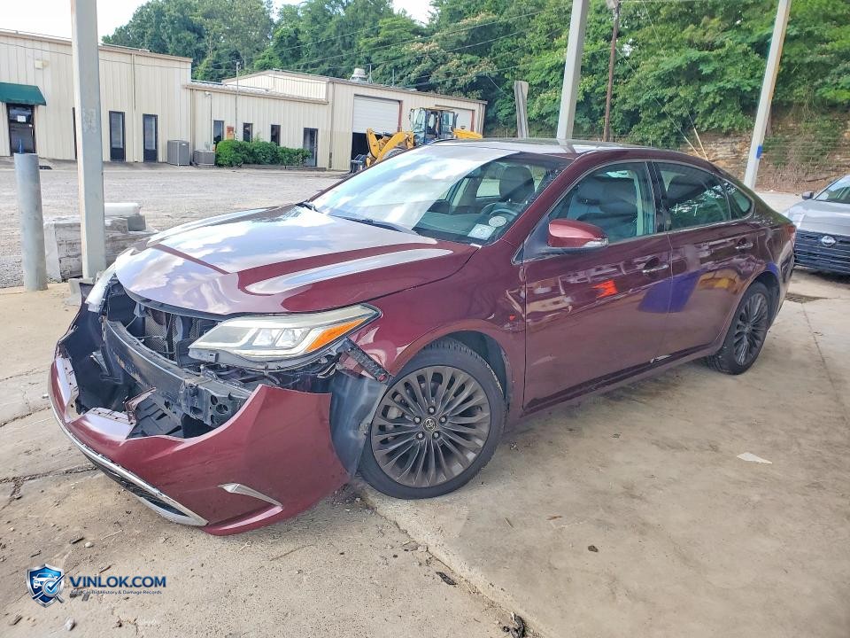 2016 TOYOTA AVALON TOURING – Lot 56546006 auction photo