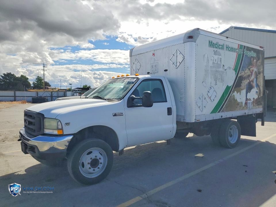2003 FORD F550 SUPER DUTY BOX TRUCK – Lot 56549826 auction photo