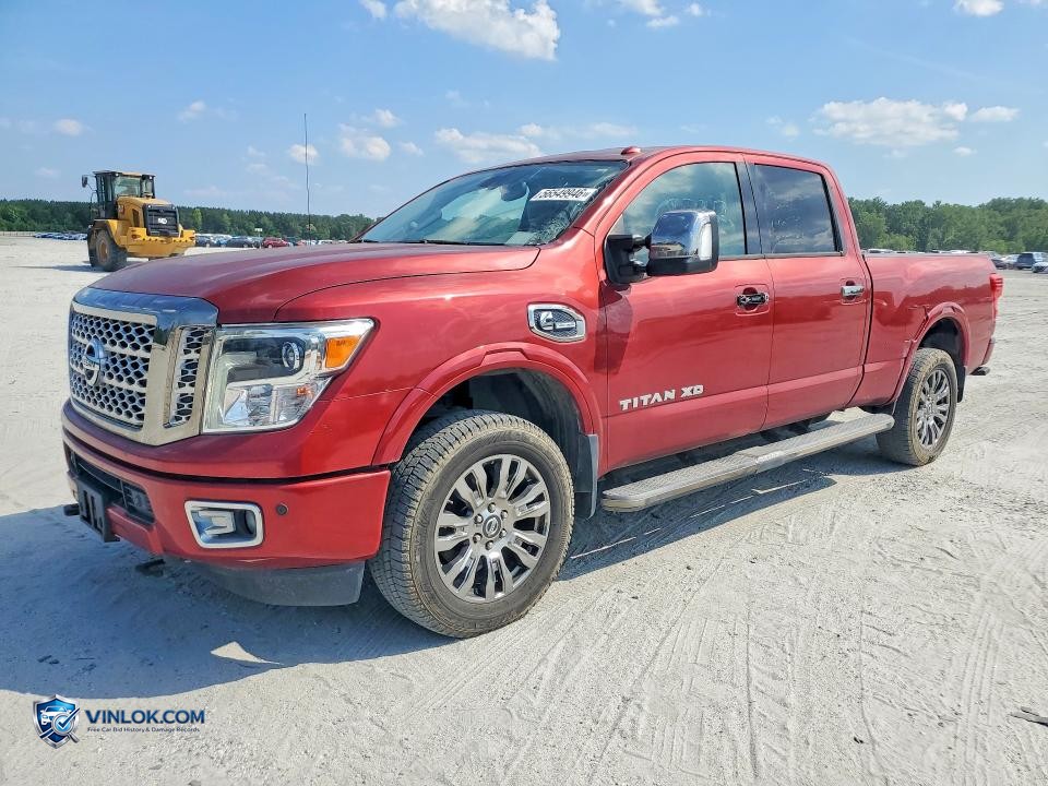 2016 NISSAN TITAN XD PLATINUM RESERVE – Lot 56549946 auction photo